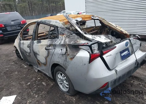 2022 Toyota Prius L from USA, damaged, VIN JTDKAMFU1N3179114